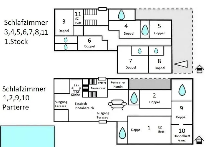 Gruppenferienhaus August Vikendica